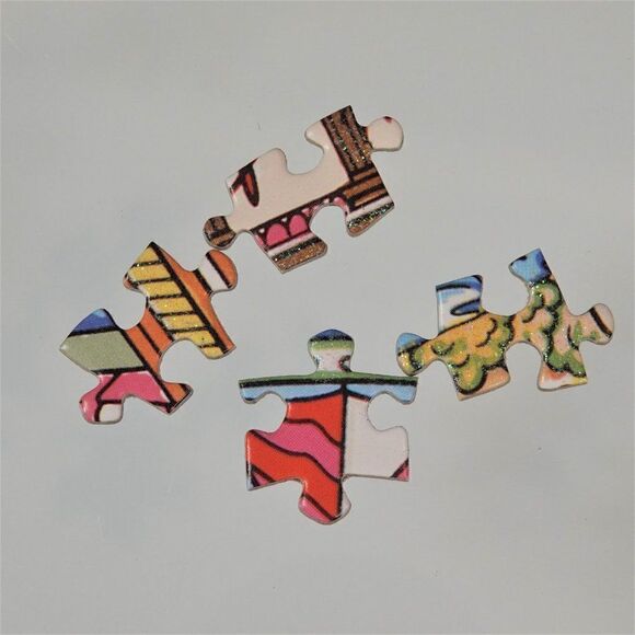 Charles Fazzino Historically Boston Glitter Puzzle - Picture 7 of 12